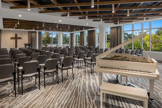 Assisted living Community Chapel at The Vista in Dallas