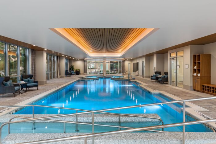 The Vista indoor swimming pool