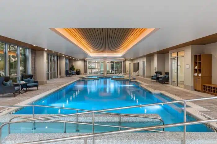 The Vista indoor swimming pool