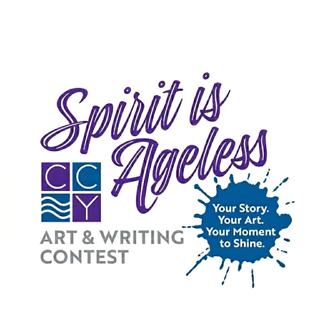 CC Young Spirit is ageless Art & Writing Contest logo