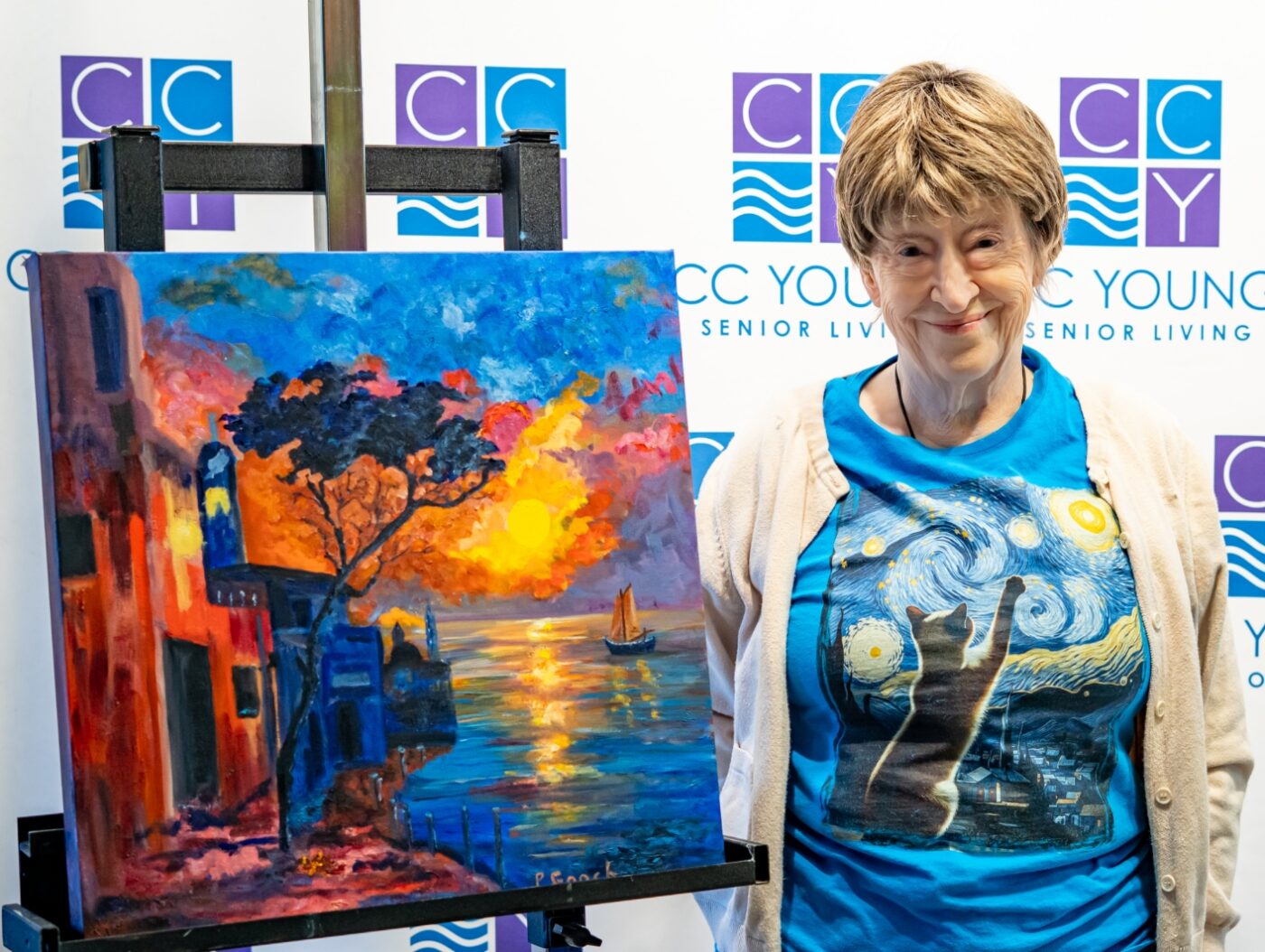 Pattie Gooch – Sailing at Dusk