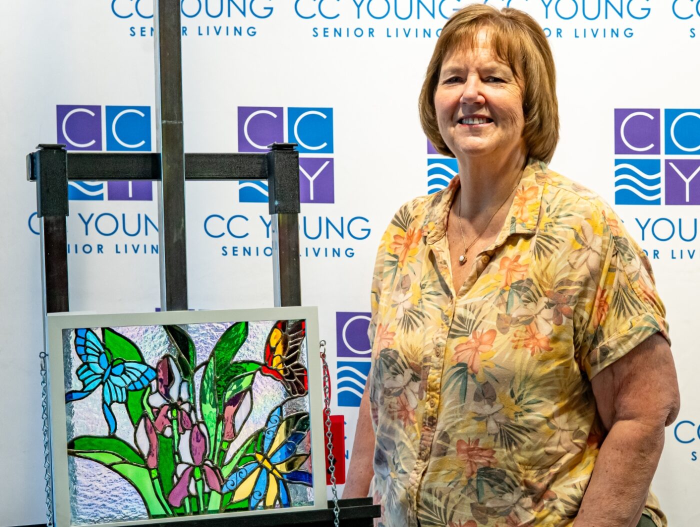 Karen Cook – Butterflies and Irises